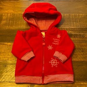 Carter’s zipper hoodie size 3 months